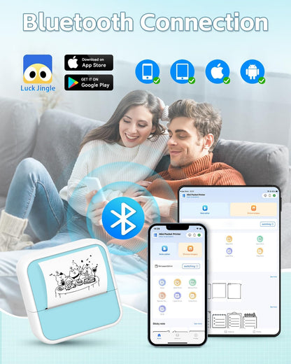 Printpods Mini Printer with Stickers