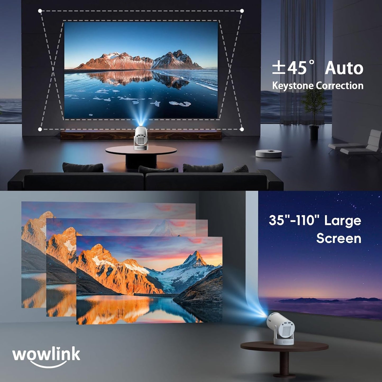Rotatable Projector