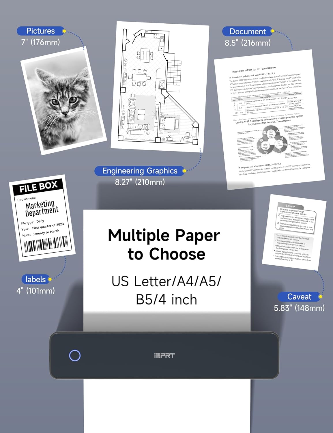 Wireless Small Printer